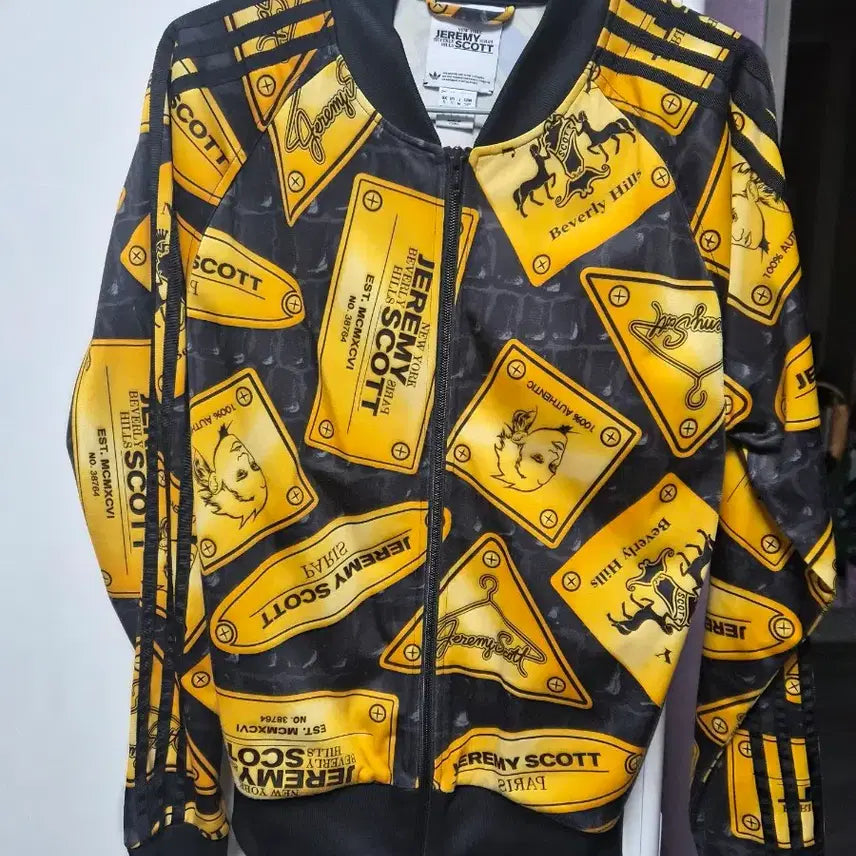 [BUNJANG] Adidas x Jeremy Scott Limited Edition Bomber Jacket / 아디다스 제레미스컷 한정판 봄버자켓