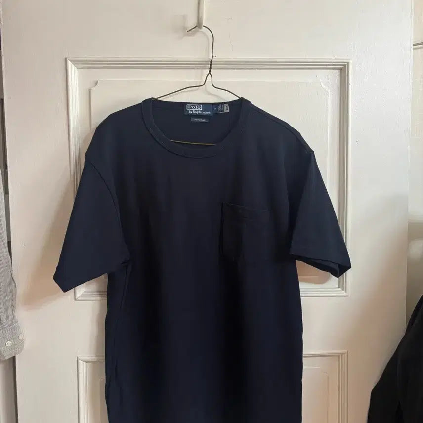 [BUNJANG] Polo Ralph Lauren Pocket Short Sleeve T-Shirt Navy / 폴로 포켓 반팔 티셔츠 네이비 큐알정품