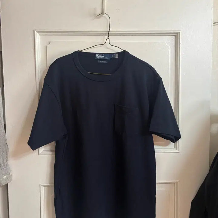 [BUNJANG] Polo Ralph Lauren Pocket Short Sleeve T-Shirt Navy / 폴로 포켓 반팔 티셔츠 네이비 큐알정품