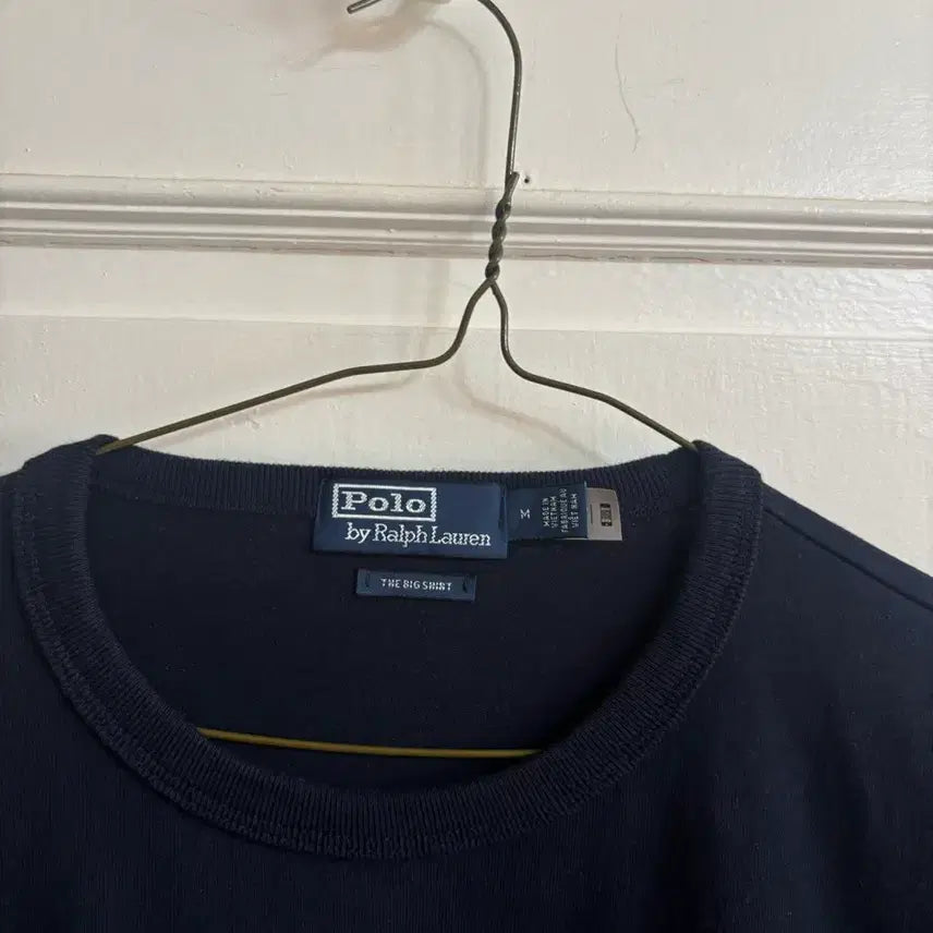 [BUNJANG] Polo Ralph Lauren Pocket Short Sleeve T-Shirt Navy / 폴로 포켓 반팔 티셔츠 네이비 큐알정품