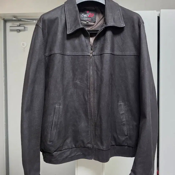 [BUNJANG] Buffalo Leather Jacket - Made in Italy XL (105) / 피렌체 현지구매 - 버팔로 레더자켓 XL 105 사이즈