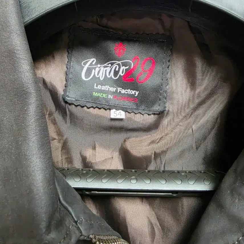 [BUNJANG] Buffalo Leather Jacket - Made in Italy XL (105) / 피렌체 현지구매 - 버팔로 레더자켓 XL 105 사이즈