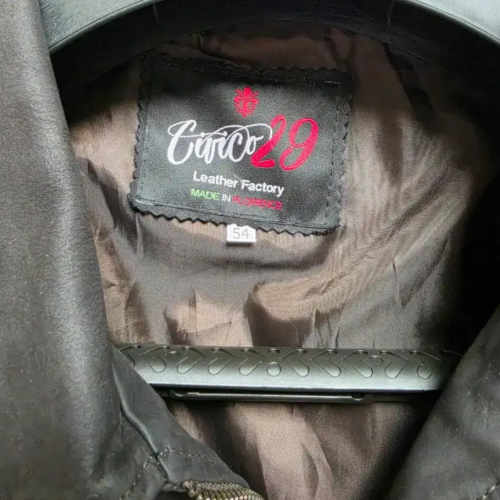 [BUNJANG] Buffalo Leather Jacket - Made in Italy XL (105) / 피렌체 현지구매 - 버팔로 레더자켓 XL 105 사이즈