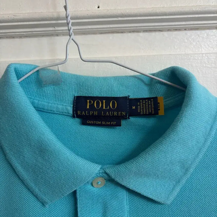 [BUNJANG] Polo Ralph Lauren Custom Slim Fit Polo Shirt M / 폴로 랄프로렌 커스텀 슬림핏 M 폴로셔츠 큐알정품 [택포]