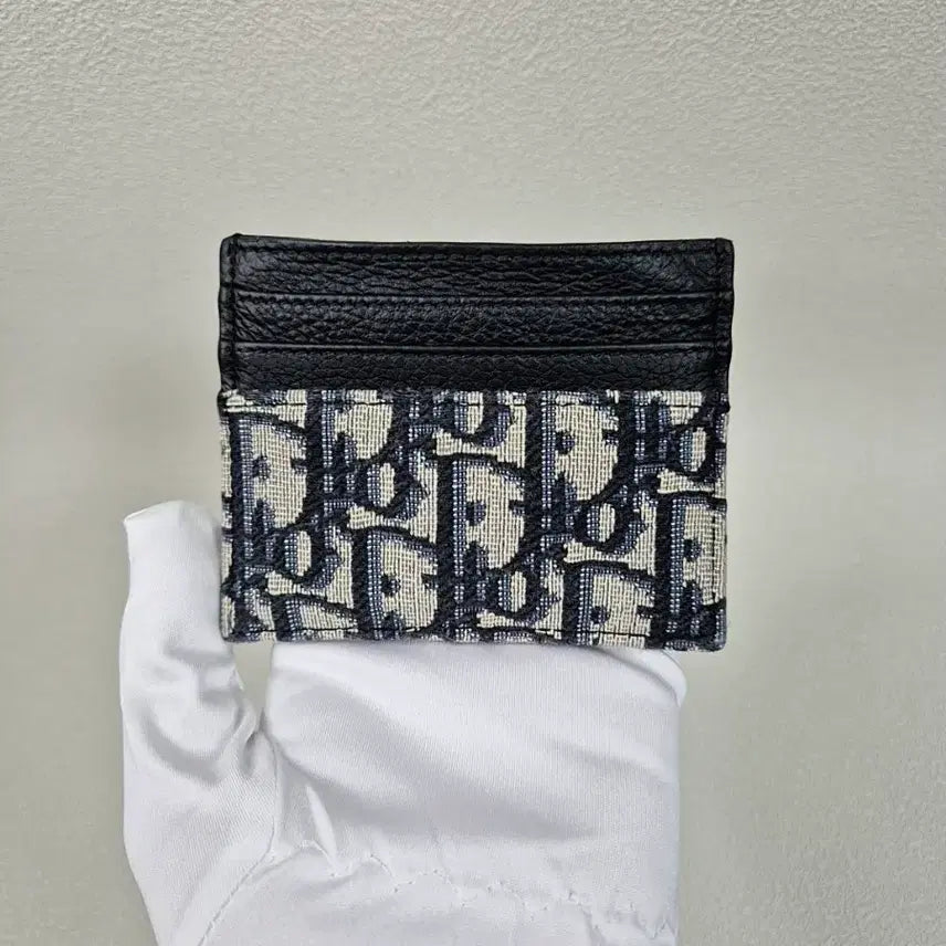 [BUNJANG] Dior Oblique Jacquard Card Holder Beige / [새상품급/S급] 디올 오블리크 자카드 카드지갑 카드홀더 베이지