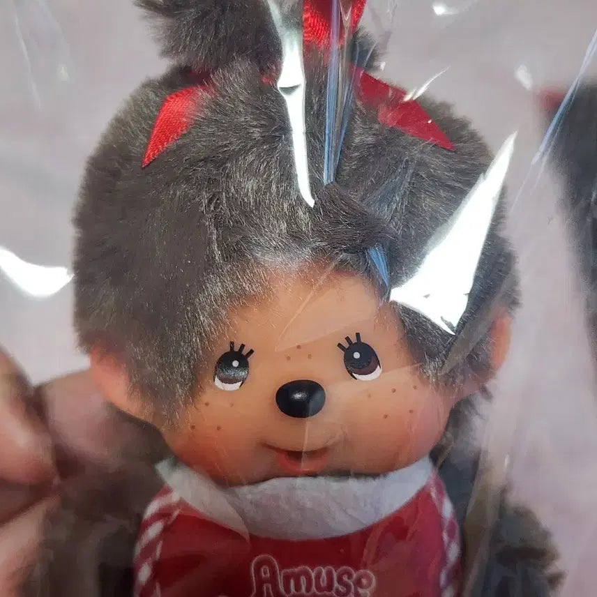 [BUNJANG] AMUSE Monchhichi Doll Keychain (Sealed New Item) / 어뮤즈 몬치치 인형 키링(미개봉 새상품)