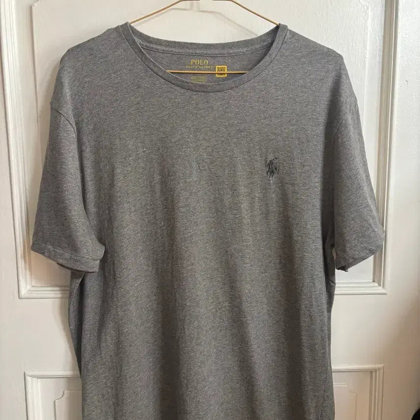 [BUNJANG] Polo Ralph Lauren Gray T-Shirt / 폴로 랄프로렌 회색 티셔츠 큐알정품
