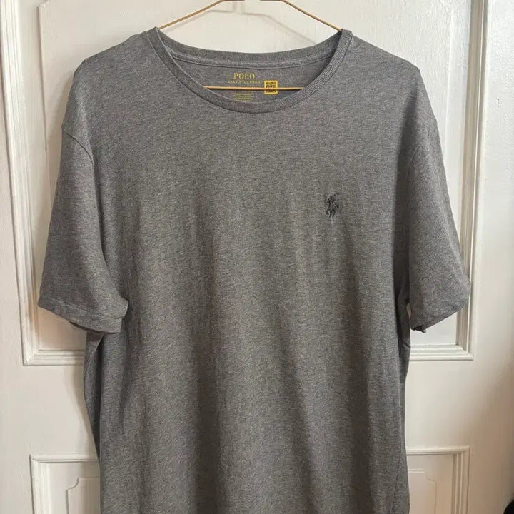 [BUNJANG] Polo Ralph Lauren Gray T-Shirt / 폴로 랄프로렌 회색 티셔츠 큐알정품