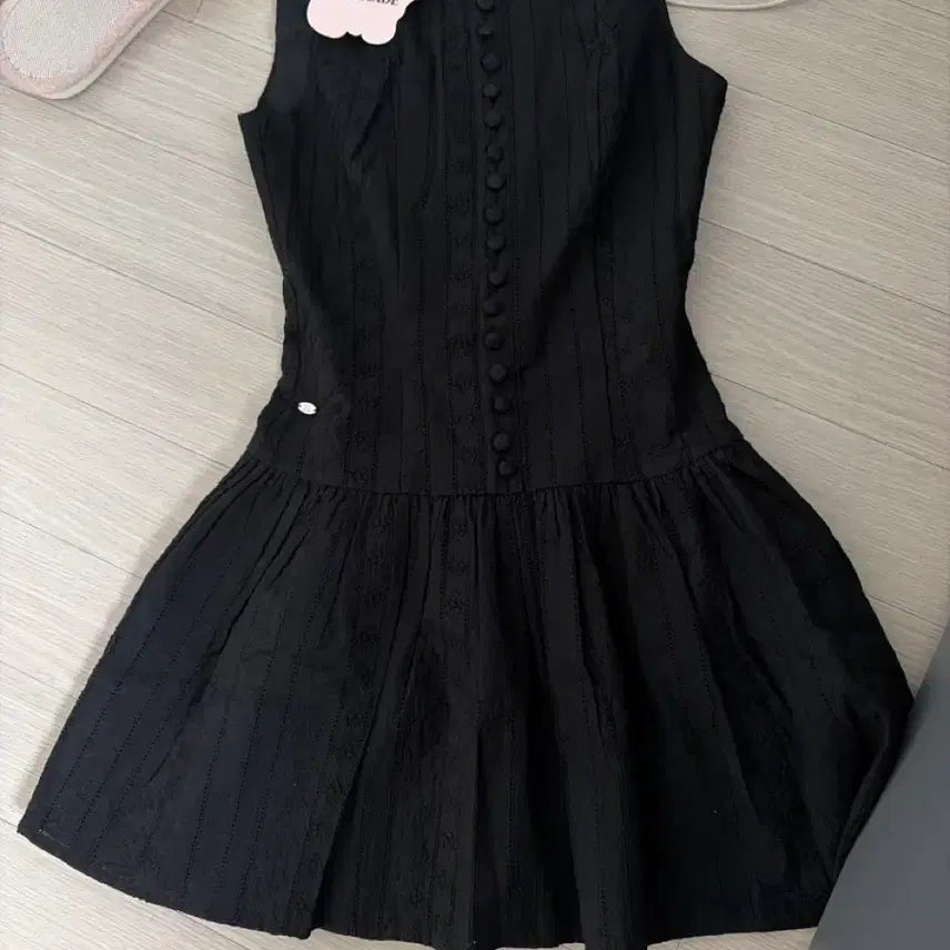 [BUNJANG] Pale J Gaze Jacquard Dress Black / 페일제이드 자가드 원피스 블랙1 새상품
