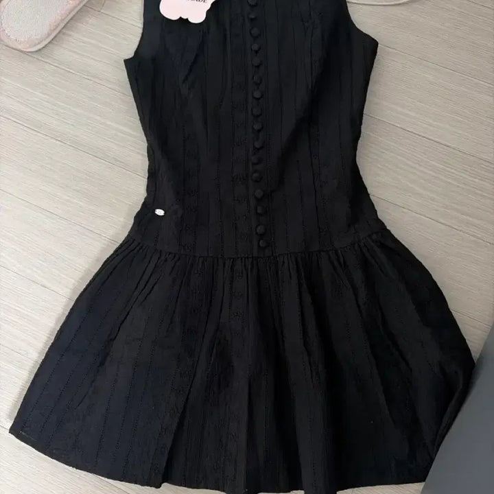 [BUNJANG] Pale J Gaze Jacquard Dress Black / 페일제이드 자가드 원피스 블랙1 새상품