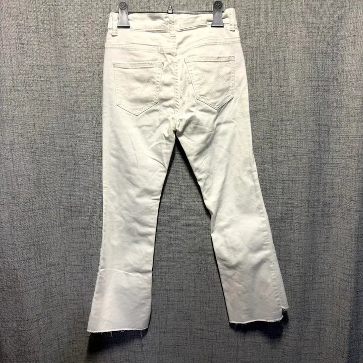 [BUNJANG] Motherjean White Bootcut Denim Pants Size 27 / 마더진 화이트 부츠컷 데님 팬츠 27