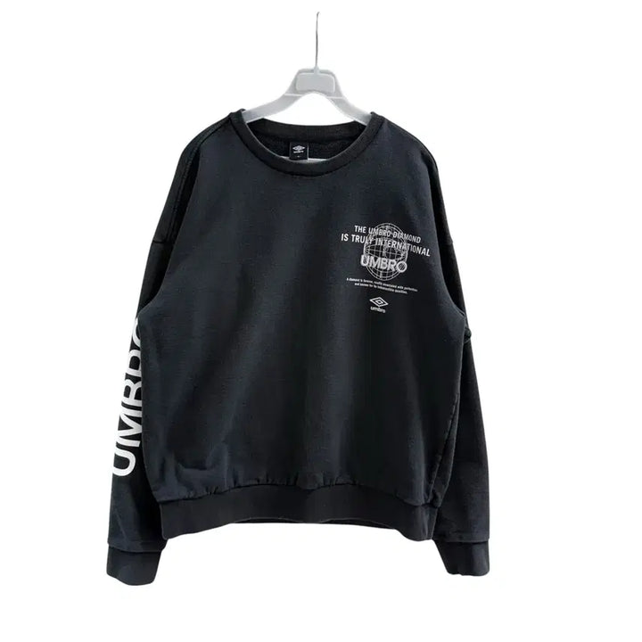 [BUNJANG] Umbro Black Sweatshirt XL / [XL] 엄브로 블랙 맨투맨
