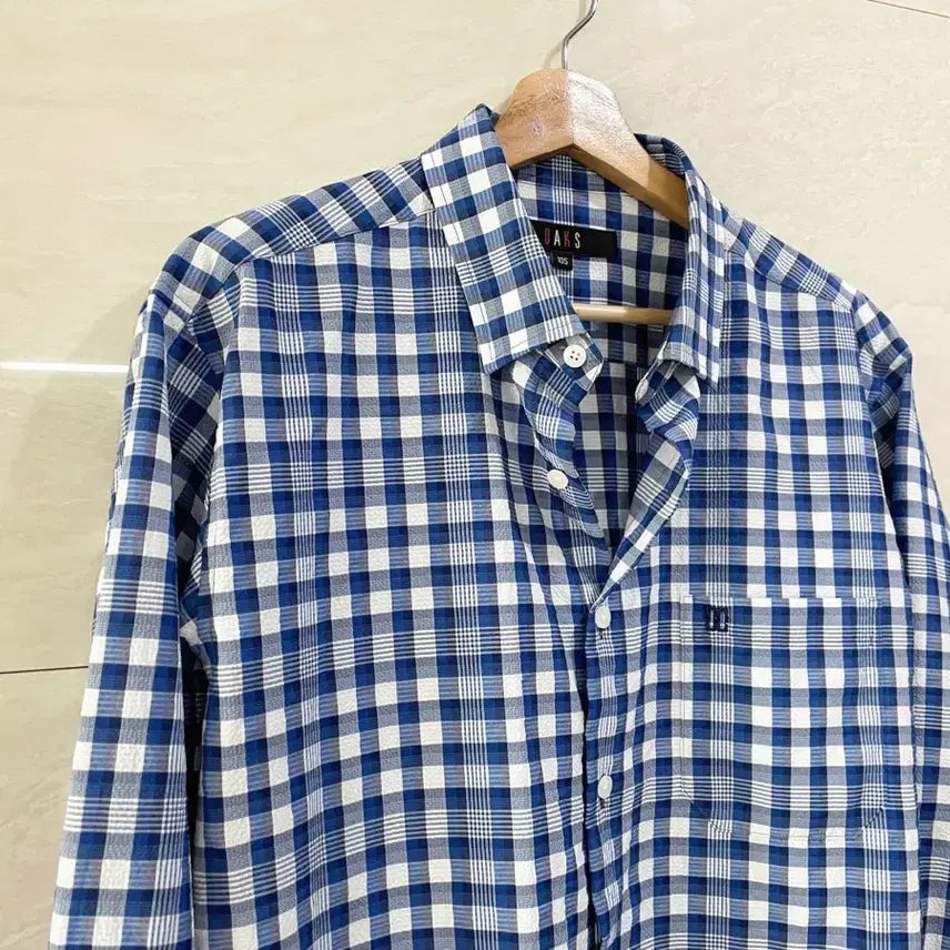 [BUNJANG] Daks Seersucker Gingham Check Men&