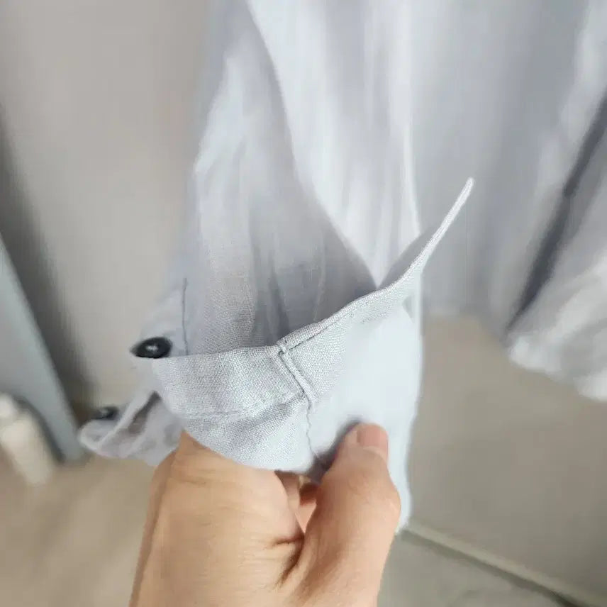 [BUNJANG] COS Linen Shirt Gray / COS 코스 린넨 셔츠  그레이