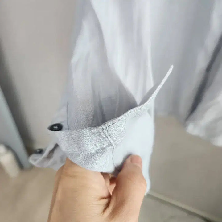[BUNJANG] COS Linen Shirt Gray / COS 코스 린넨 셔츠  그레이