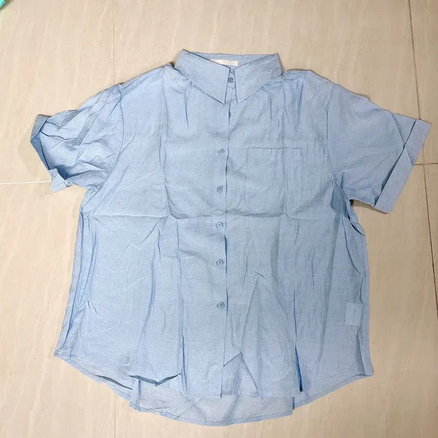 [BUNJANG] WE ARE Half Sleeve Shirt / 새제품 위아 반팔 셔츠