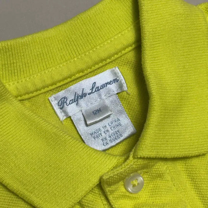 [BUNJANG] Polo Baby Short Sleeve Polo Shirt 12m / 폴로 베이비 반팔 카라티 12m
