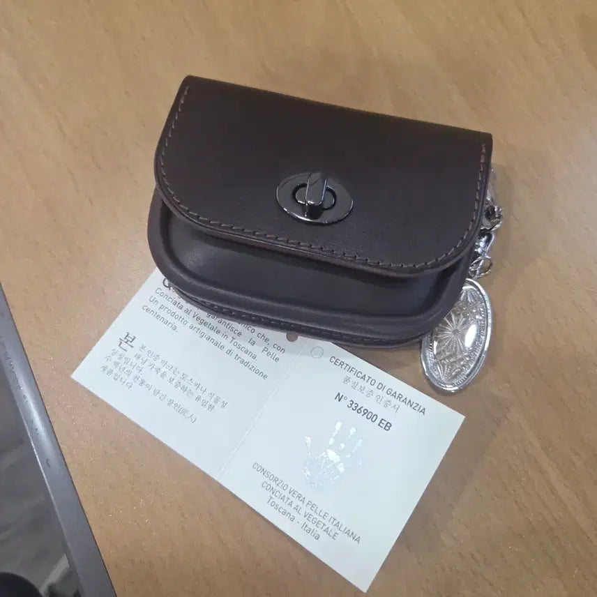 [BUNJANG] Lee Ttari Leather Coin Card Wallet / 이태리가죽 동전 카드지갑
