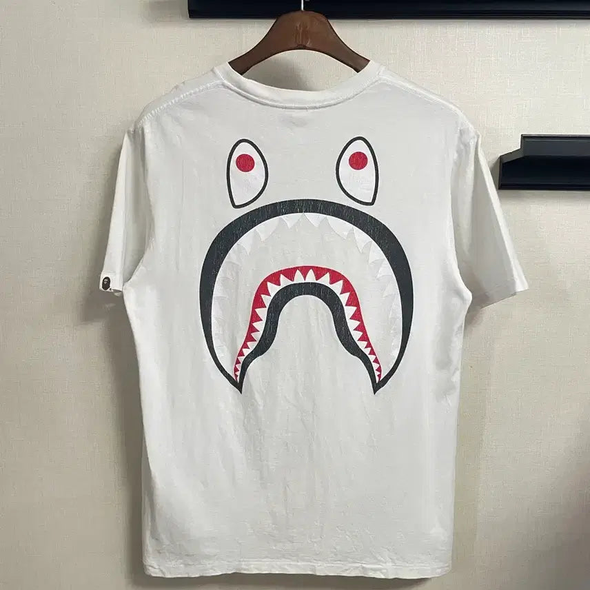 [BUNJANG] PONR Printed Short Sleeve T-Shirt White L / PONR 프린팅 반팔 티셔츠 화이트 L사이즈