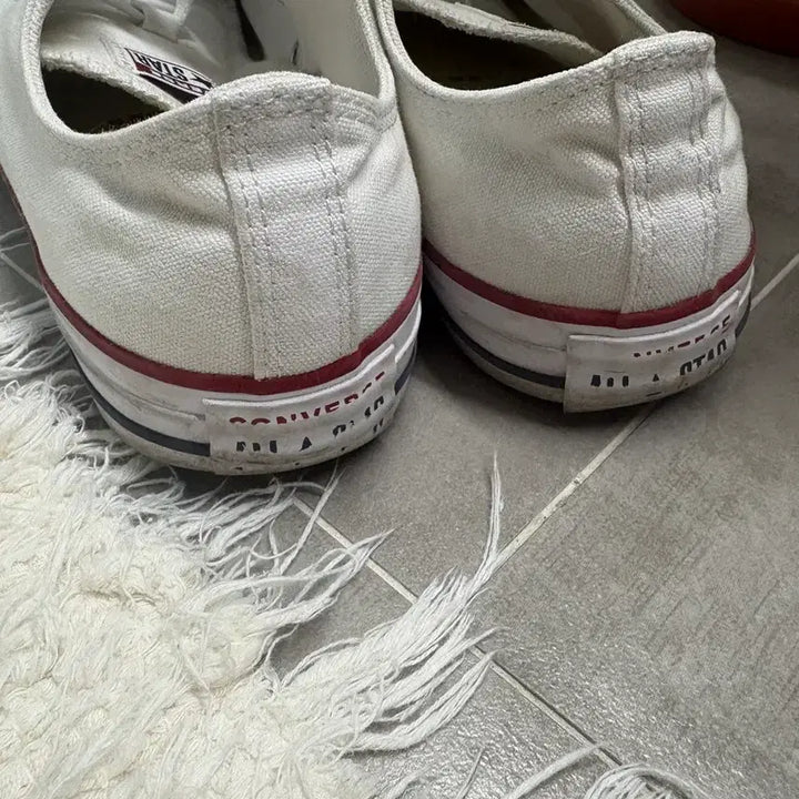 [BUNJANG] Converse Chuck Taylor White Sneakers / 컨버스 척테일러 화이트 280