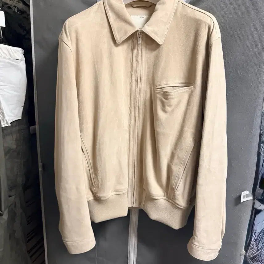 [BUNJANG] Pottery Goat Suede Jacket 3 / 포터리 고트스킨 스웨이드 자켓 3