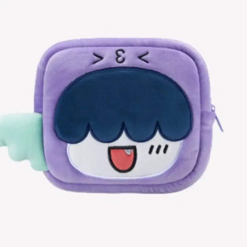 [BUNJANG] TXT Beomgyu Bbul-batu "Heumnyaring" Face Pouch / Txt 투바투 뿔바투 흠냐링 페이스 파우치 위찌 whizzy