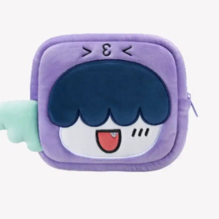 [BUNJANG] TXT Beomgyu Bbul-batu "Heumnyaring" Face Pouch / Txt 투바투 뿔바투 흠냐링 페이스 파우치 위찌 whizzy