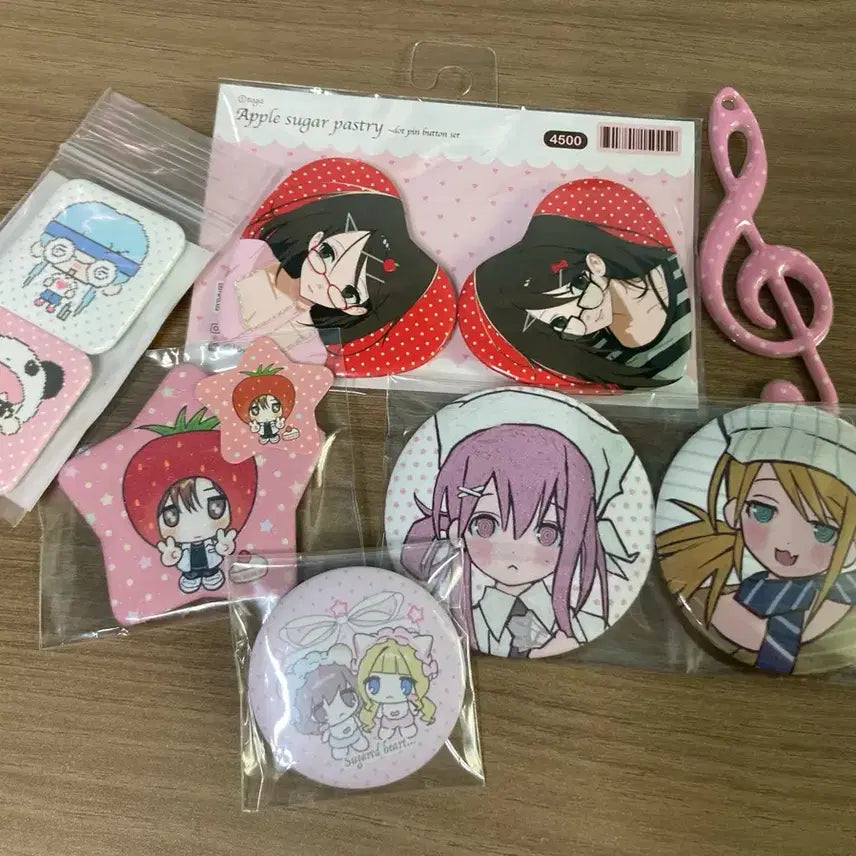 [BUNJANG] Custom Enamel Pins Bundle Set / 김부록님 아무님 토가님 캔뱃지 일괄 원가이하 양도