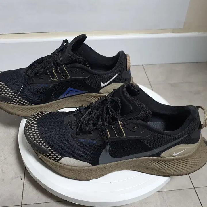 [BUNJANG] Nike Pegasus Trail 3 Black Iron Gray Khaki Men&