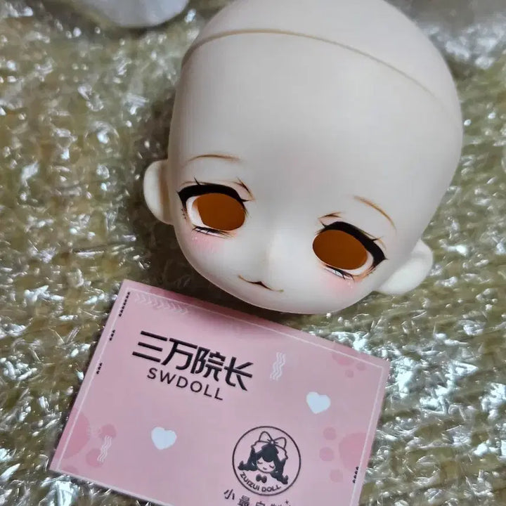 [BUNJANG] 8-9 inch Yudding Compatible Doll Head / 8-9인치 유딩 호환 헤드 구체관절인형