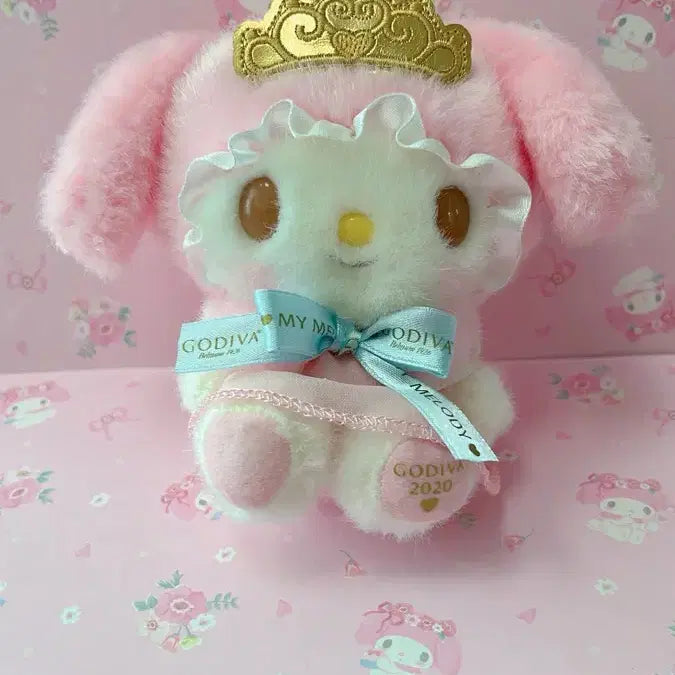 [BUNJANG] Godiva My Melody 2020 Mascot Doll / 고디바 마이멜로디 2020년도 마스코트 인형