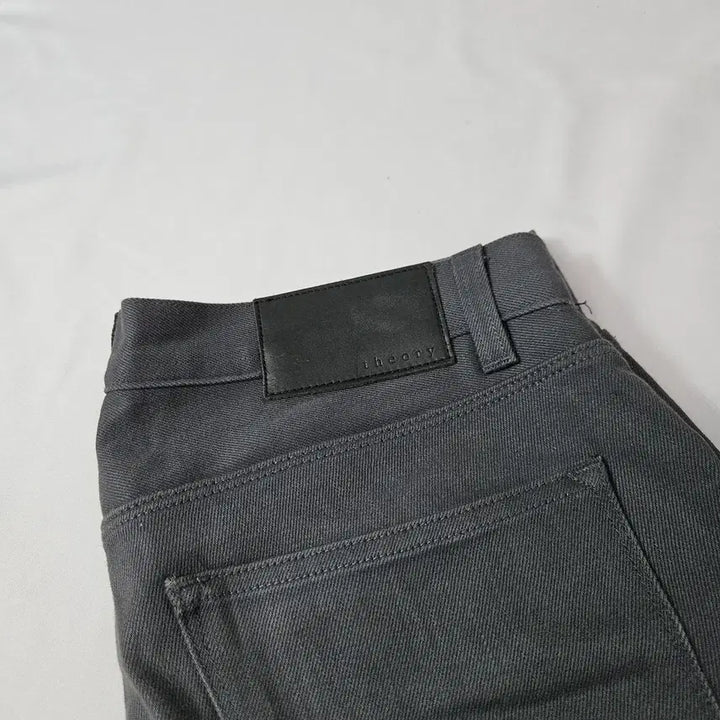 [BUNJANG] Theory Homme Leather Patch Grey Jeans Work Pants / 띠어리 옴므 Theory 가죽패치 그레이진 데님팬츠 워크팬츠 31