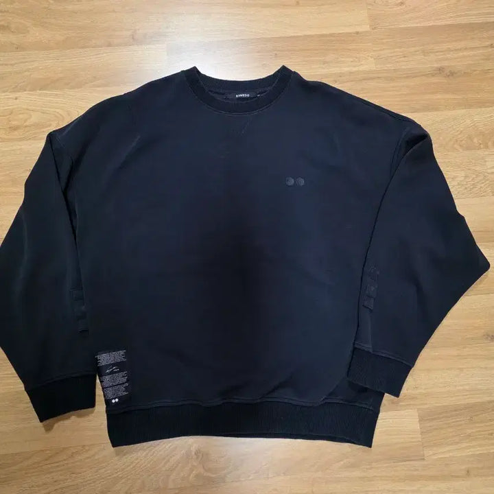 [BUNJANG] Songzio Homme KR100 Black Sweatshirt / 송지오옴므 kr100 블랙 맨투맨