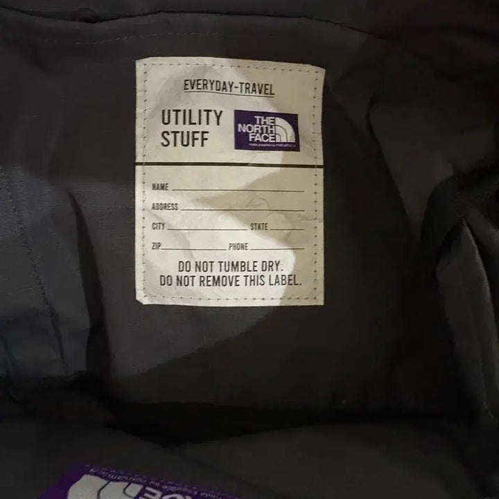 [BUNJANG] The North Face Purple Label Mountain Wind Shoulder Bag Charcoal / 노스페이스퍼플라벨 마운틴 윈드 숄더백