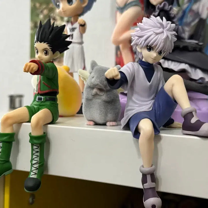[BUNJANG] Hunter x Hunter Gon &amp; Killua Noodle Stopper Bundle Set / 헌터헌터 곤 키르아 누들 스토퍼 일괄
