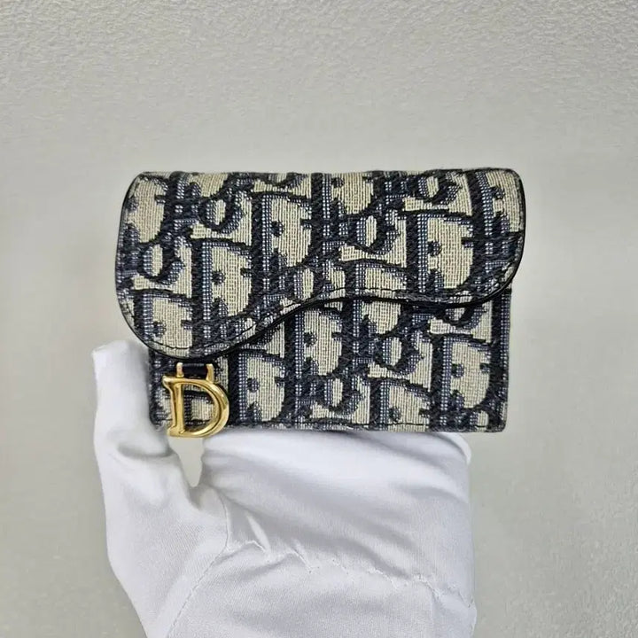 [BUNJANG] Dior Oblique Saddle Card Holder / [새상품급/S급] 디올 오블리크 새들 카드지갑