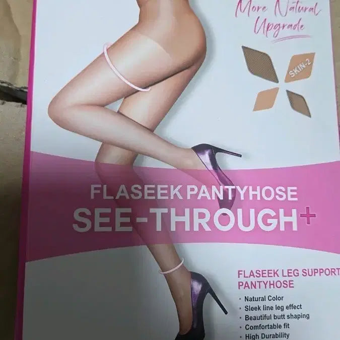 [SOLD OUT] FLASEEK 씨스루 레깅스 팬티스타킹