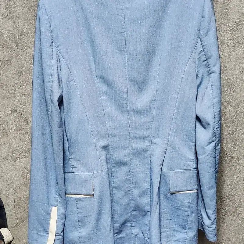 [BUNJANG] OBZEE Kang Jiyoung Denim Blue Jacket / OBZEE Kangjinyoung 데님 블루 자켓