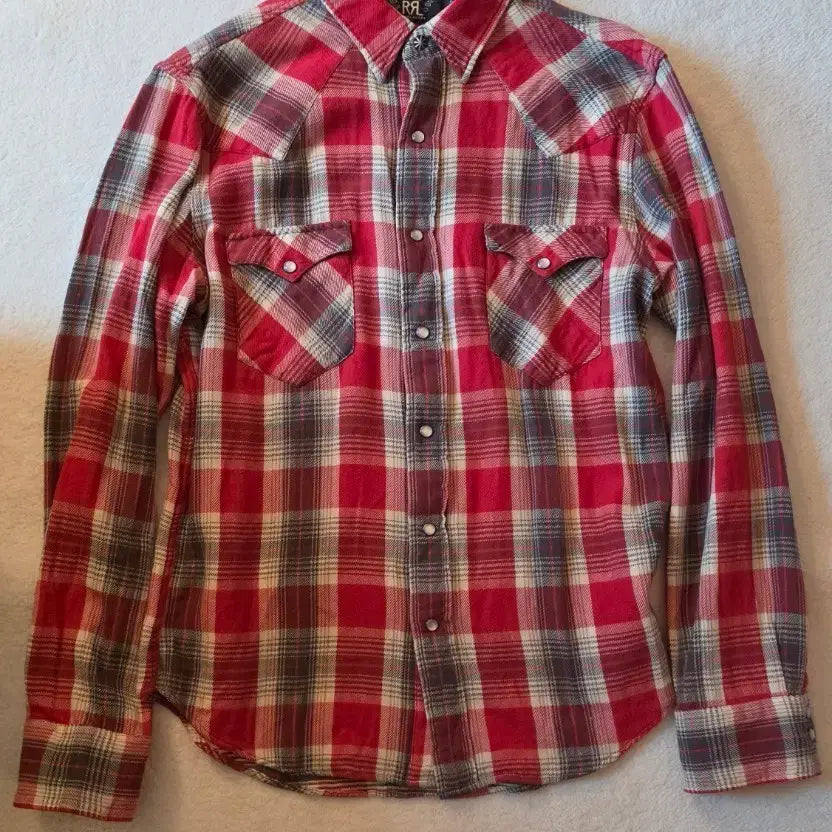 [BUNJANG] RRL Concho Western Shirt / RRL 더블알엘 콘쵸 웨스턴셔츠