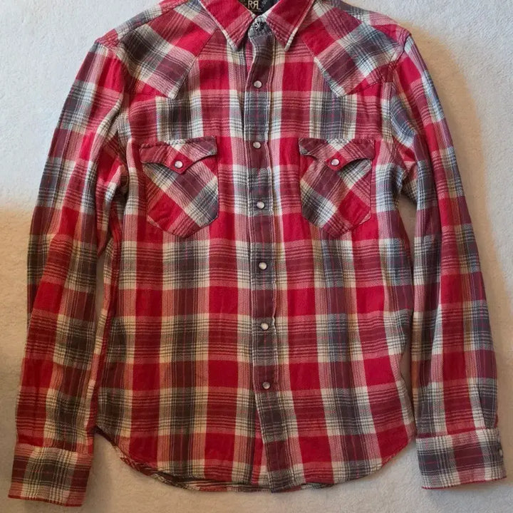 [BUNJANG] RRL Concho Western Shirt / RRL 더블알엘 콘쵸 웨스턴셔츠