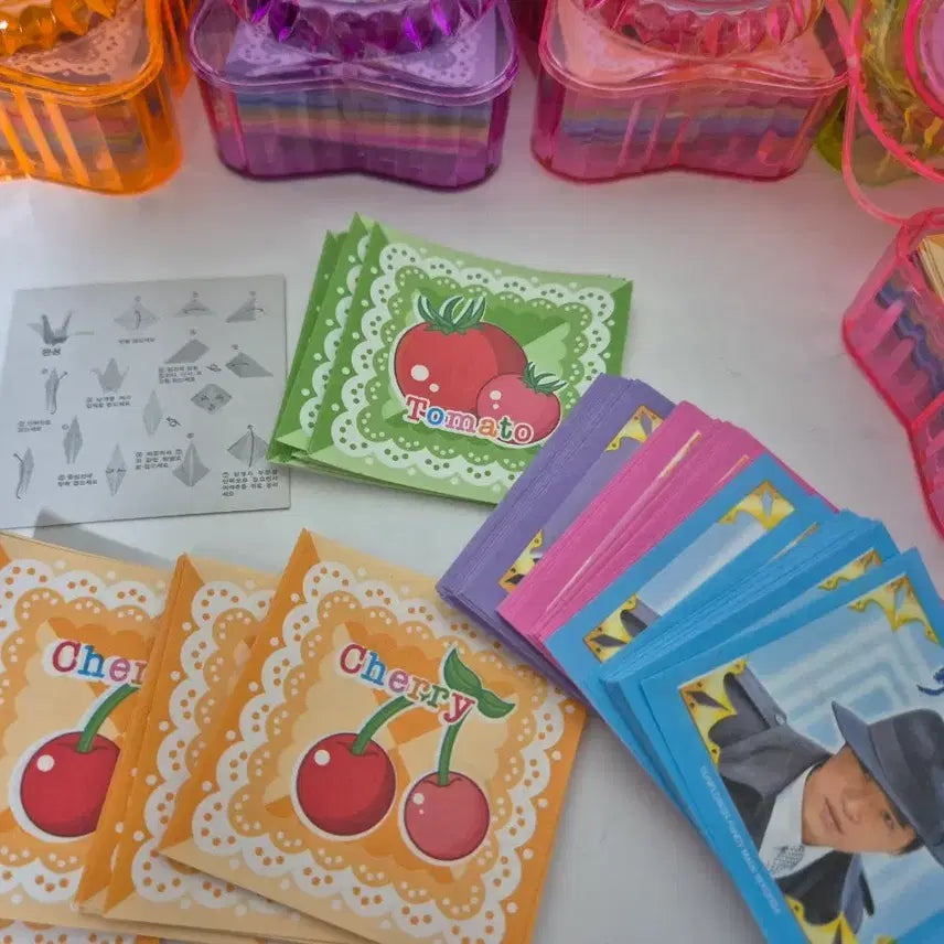 [BUNJANG] 2003 Origami Crane Memo Pads / 고전 2003년 돌려돌려 학접기 메모