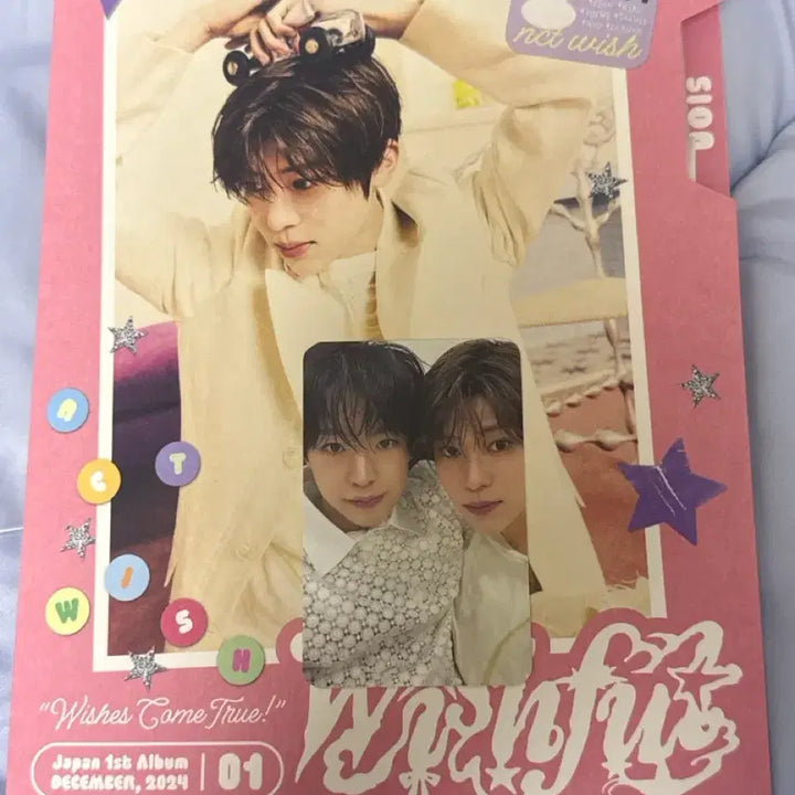 [BUNJANG] NCT WISH Wishful Music Yushi On Version First Press Limited Photocard / 엔시티 위시 wish 위시풀 일본 시온 버전 초회한정 유우시온 포카
