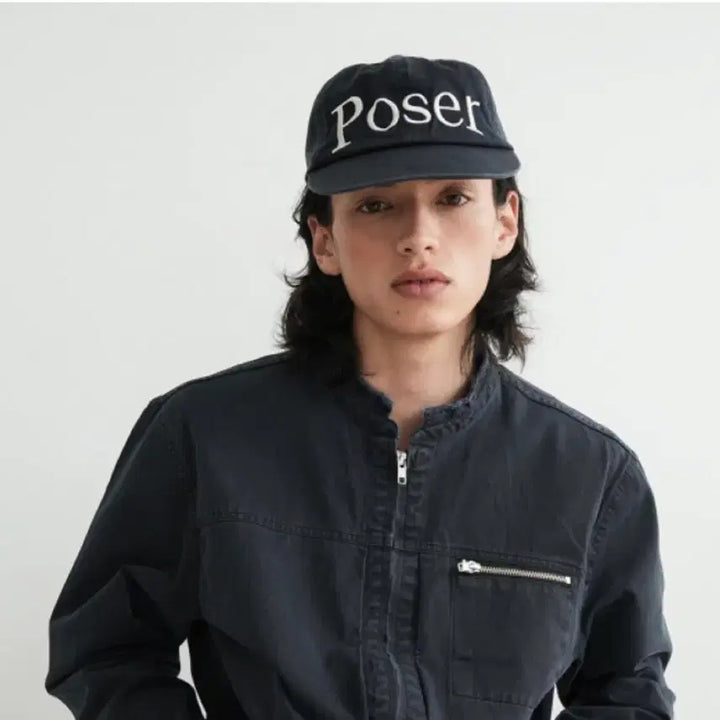 [BUNJANG] Gubo Poser Cap Navy / 구보 Poser 캡 네이비