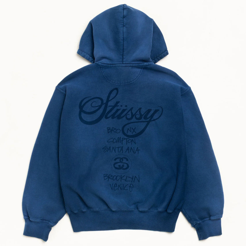 [BUNJANG] Stussy World Tour Hoodie 26SS / [해외] 스투시 월드 투어 후드집업 26SS