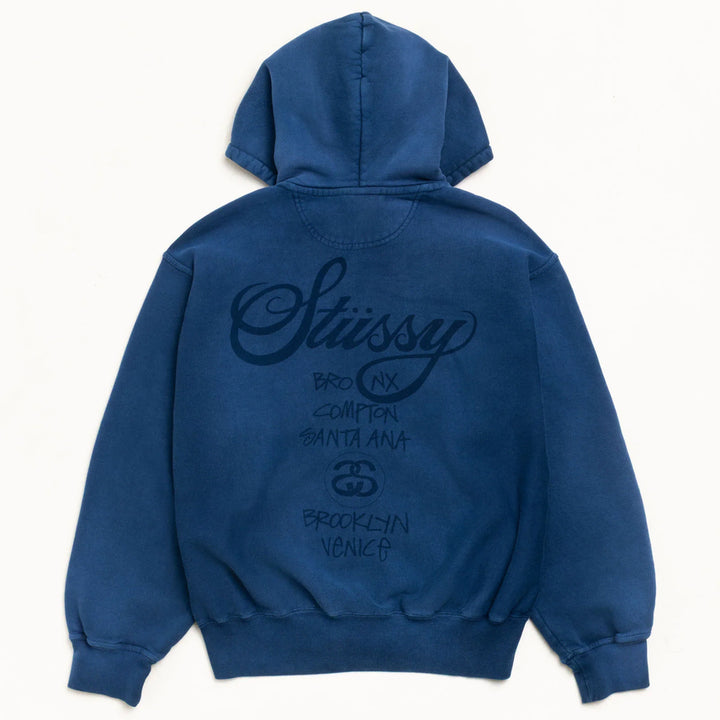 [BUNJANG] Stussy World Tour Hoodie 26SS / [해외] 스투시 월드 투어 후드집업 26SS