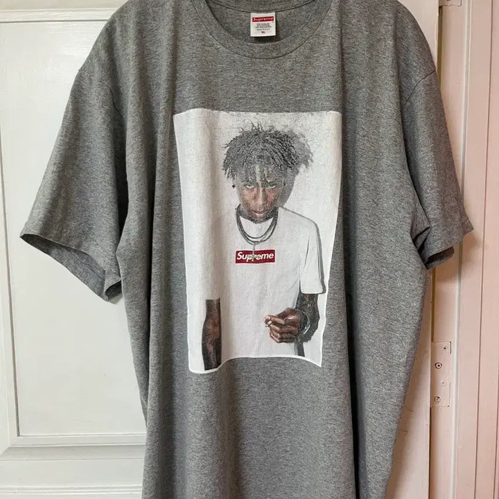 [BUNJANG] Supreme Young Boy Hoodie Grey XL / 슈프림 영보이 그레이 XL