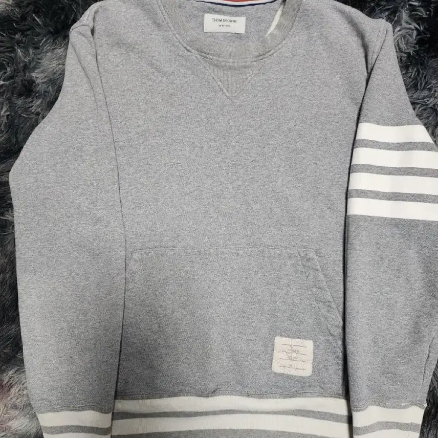 [BUNJANG] Thom Browne Sweatshirt with Pocket / 톰브라운맨투맨