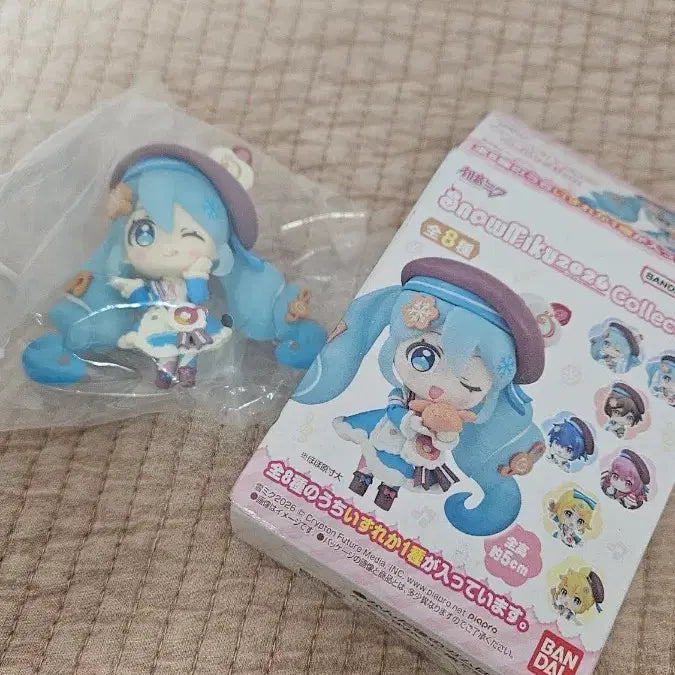 [BUNJANG] Snow Miku Yuki Miku A Mini Figure / 스노우미쿠 유키미쿠 A 미니 피규어 스노우미쿠 2026 아소토 피규어