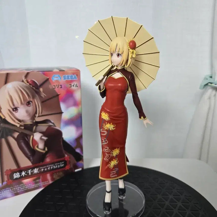 [BUNJANG] Sega Lycoris Recoil Chisato China Figure / 세가 리코리스 리코일 치사토 차이나 피규어