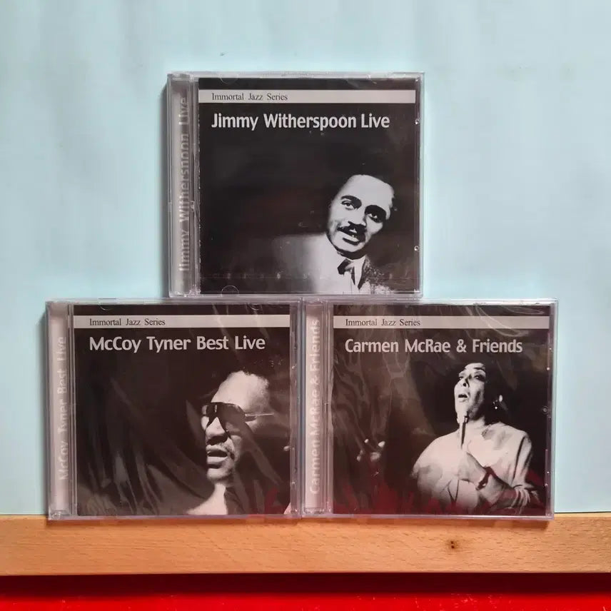 [BUNJANG] Jazz Live CD Bundle Set (McCoy Tyner, Carmen McRae, Jimmy Witherspoon) Sealed / 재즈 라이브 CD 3장 세트 (McCoy Tyner 외) 일괄 미개봉